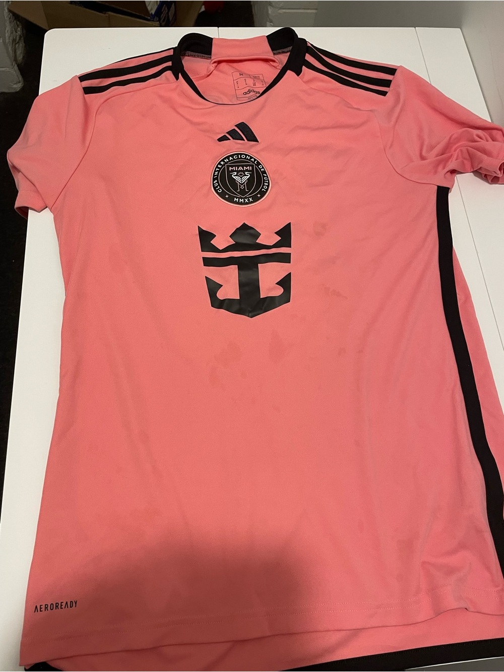 Adidas Inter Miami CF Messi 10 Jersey Size Men's Medium *flawed* - Picture 6 of 6